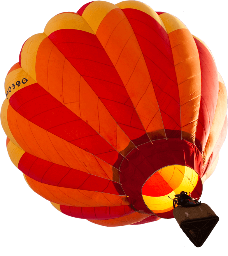 Fotka horkovzdušného balónu